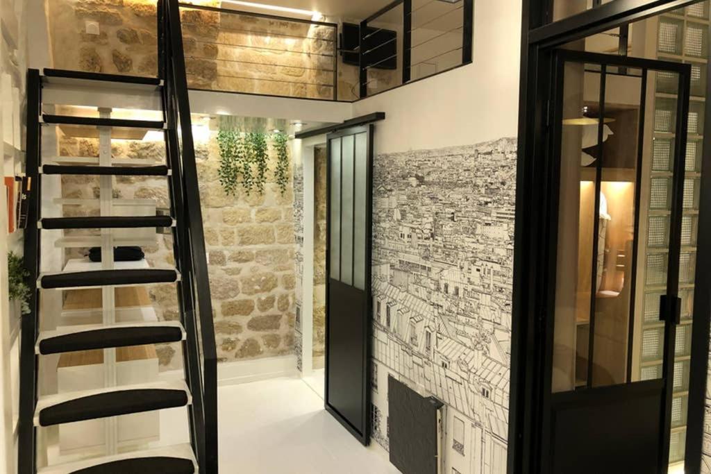 Апартаменты Loft Nazareth Quartier Du Marais Париж Экстерьер фото