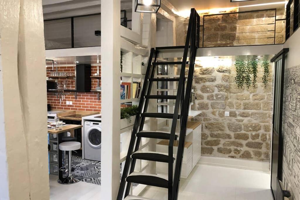 Апартаменты Loft Nazareth Quartier Du Marais Париж Экстерьер фото